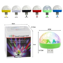 Led Small Magic Ball for led stage light Party Sound Control Mini effect USB ball dj lights disco